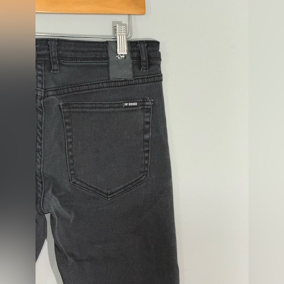 Lip Service Rockstar Bootcut Men’s Black Jeans Sz32 Punk Goth - Picture 3 of 14